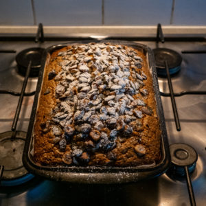 Cake à la courge sorti du four