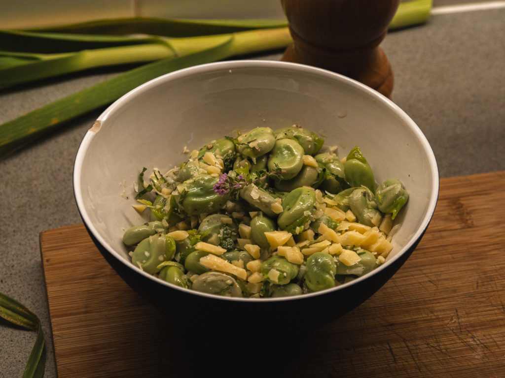 Salade de fève