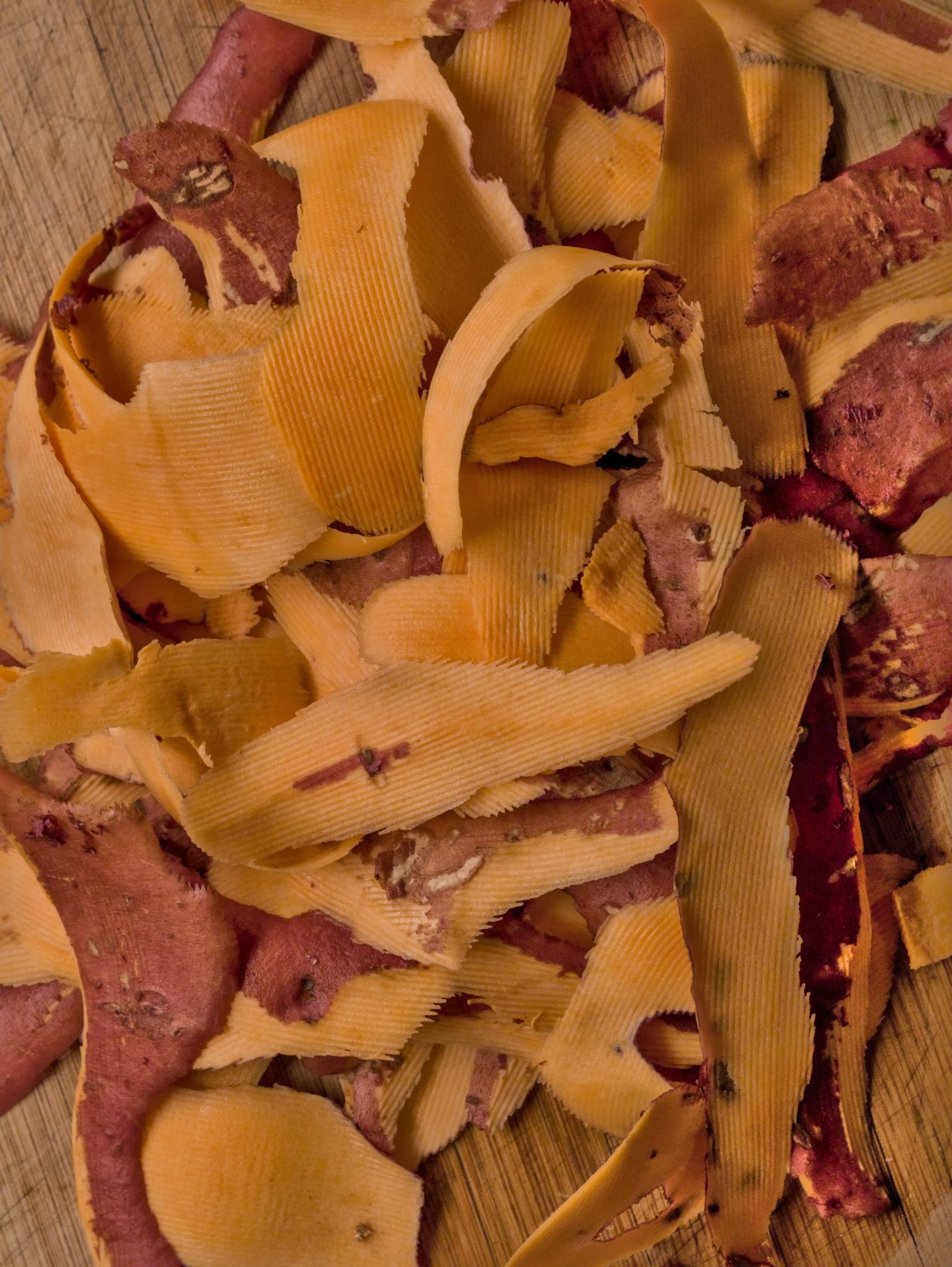 Pelure de patates douces